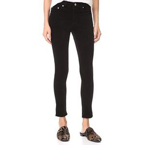 NWT Rag & Bone Velvet High Rise Ankle Skinny Jeans